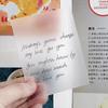 Transparent Sticky Notes - 1 Pads 50 Sheets/Pad Waterproof Office Stationery