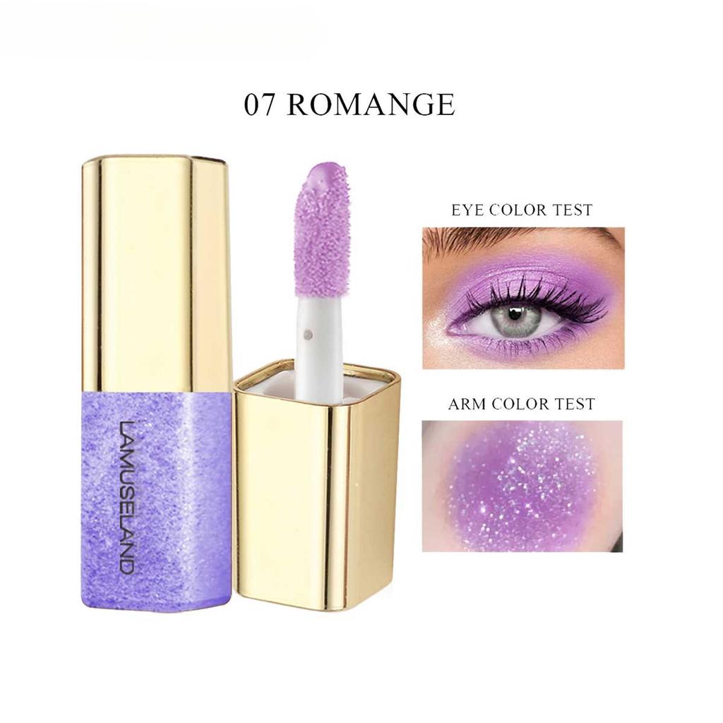 8 Colors Liquid Eye Shadow Elegant Glitter Eyeshadow Eye Makeup Original: Mini Glow Eyeshadow Liquid 8 Shades Liquid Eyeshadow Affordable Cosmetics