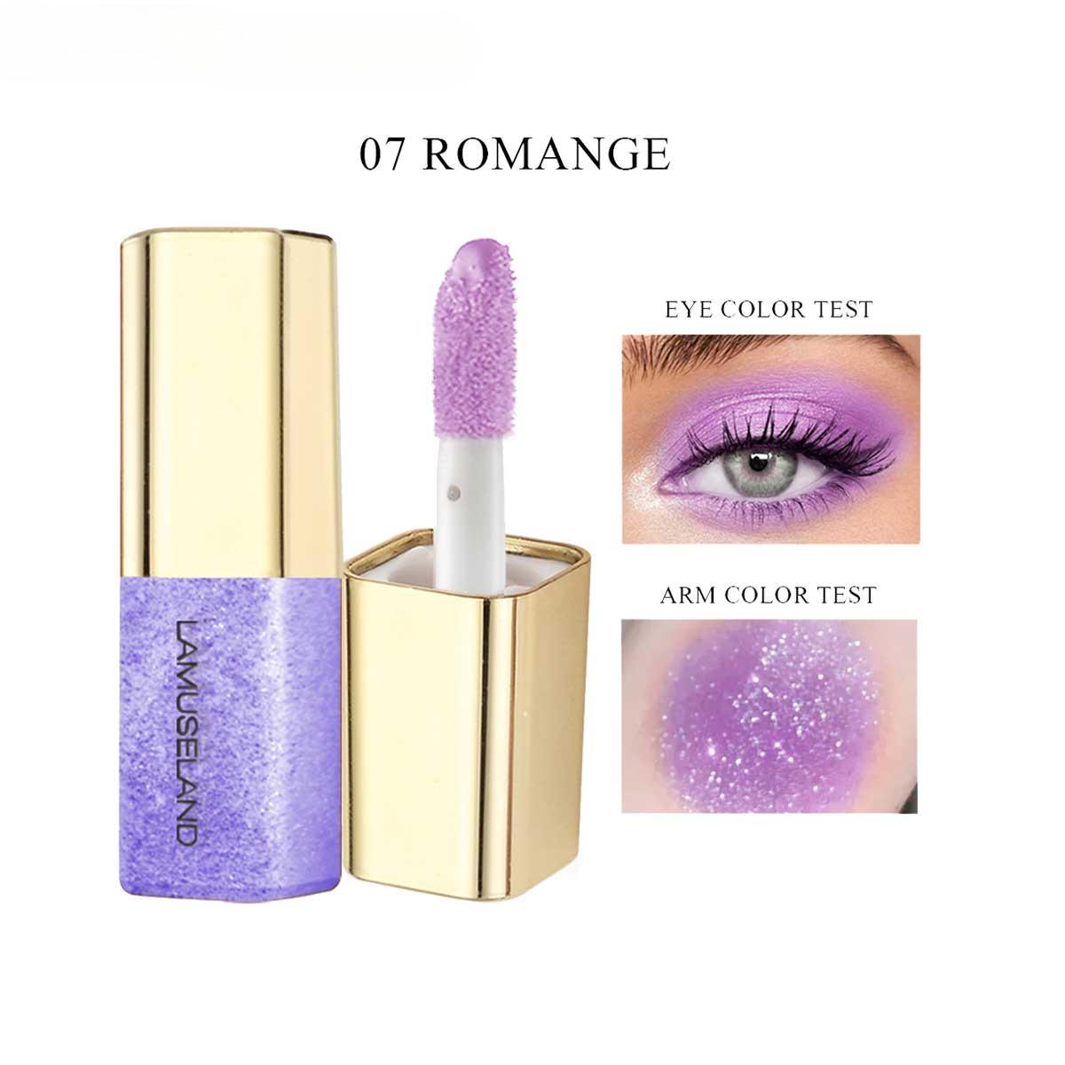 8 Цветов Жидкие Тени для век Элегантные Блестящие Тени для век Макияж Глаз Оригинальные: Мини Жидкие Тени для век 8 Оттенков Жидкие Тени Доступная Косметика