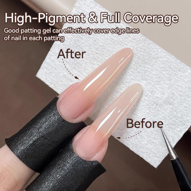 Palette Pittura Gel Gradiente 9 Colori con Mini Spugnetta Set Pennelli in Silicone Smalto Gel per Unghie French Ombre per Manicure Pigmentata