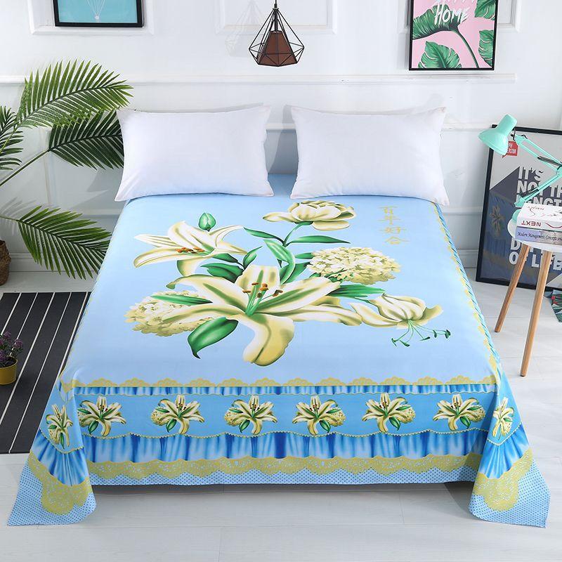 

Новая цельная юбка для кровати с полным обхватом, утолщенная, с эффектом шлифовки, универсальная на все сезоны, простыня для кровати 2 метра 2.4 meters * 2.4 meters (for 2 meters bed)