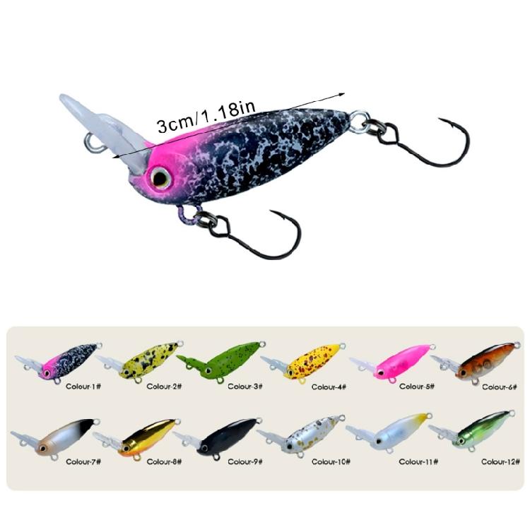 Slow Sinking Artificial Fish Baits Wobbler Fishing Lures Soft Plastic Baits Crankbait Fishing Accessories Enduring