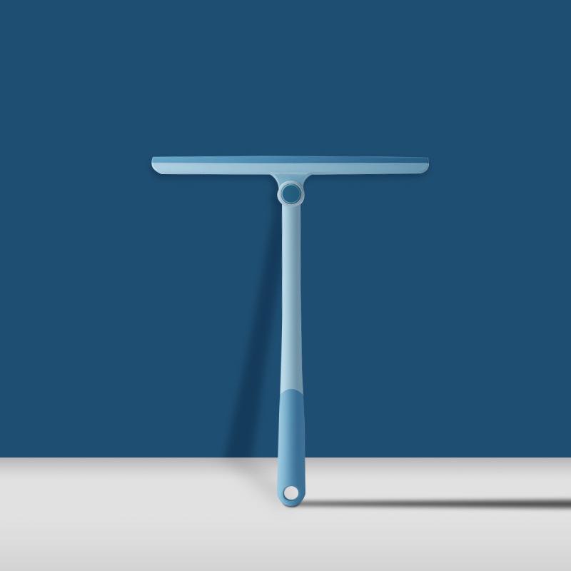 

Rotating T-Shaped Glass Squeegee for Windows and Bathroom Cleaning зелёный