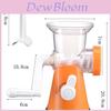 Multi Function Manual Meat Grinder With Detachable Blade For Home Kitchen