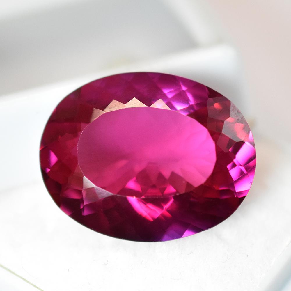 Natural Purple Sapphire 19.95ct Oval Cut Loose Gemstone