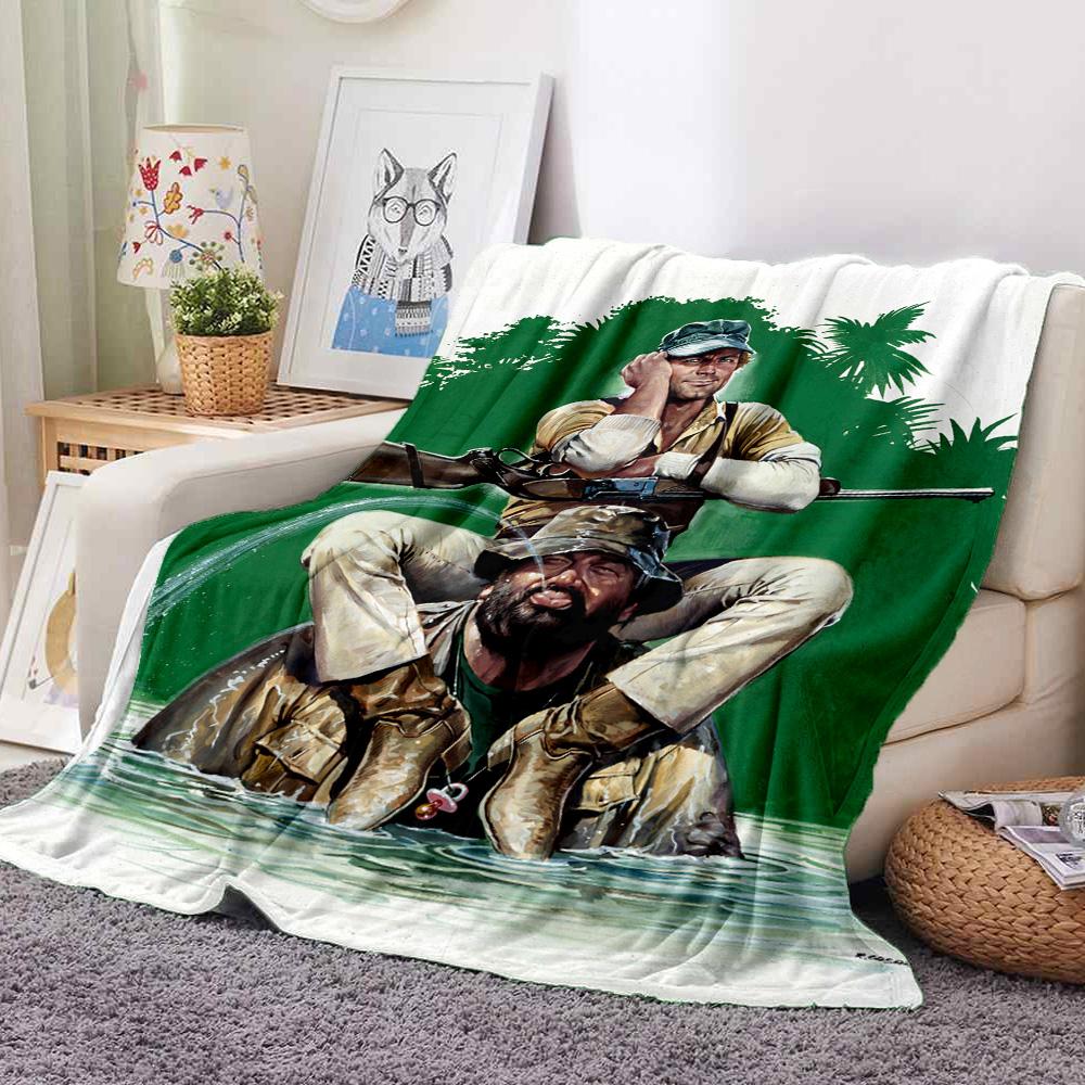 Tropical Mission Flannel Blanket Throw Blanket Soft Warm Sofa Bed Camping Car home Decor Unique Christmas Gift C930366