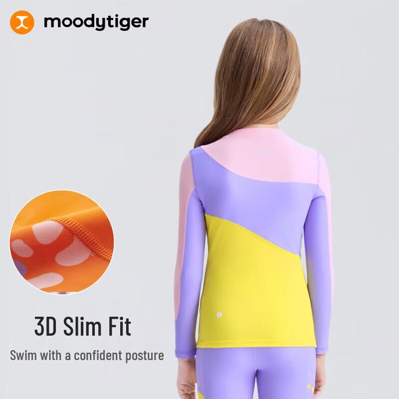 Moodytiger Girl's Sun Protection Two-Piece Swimsuit Collection