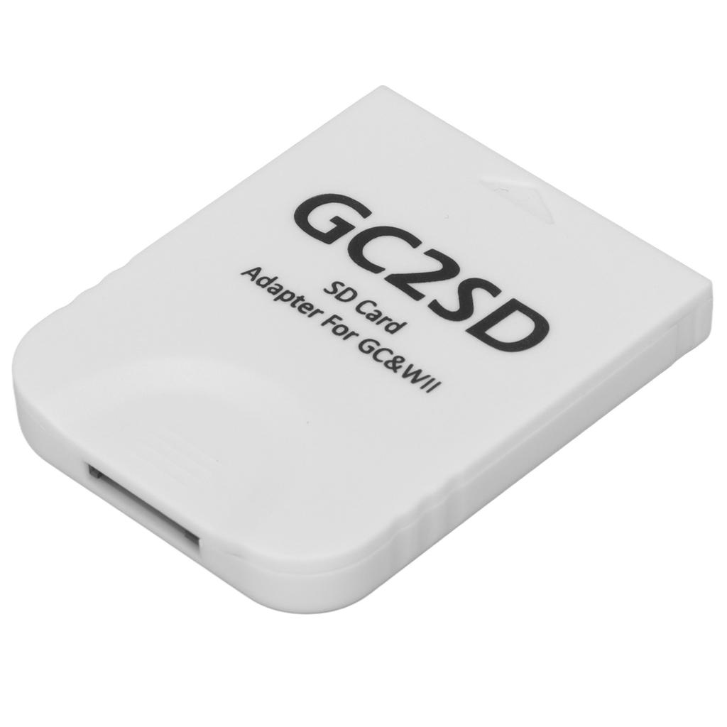 GC2SD Card Reader Plug and Play Portable Professional Game Console Micro Storage Card Adapter for Wii for GC