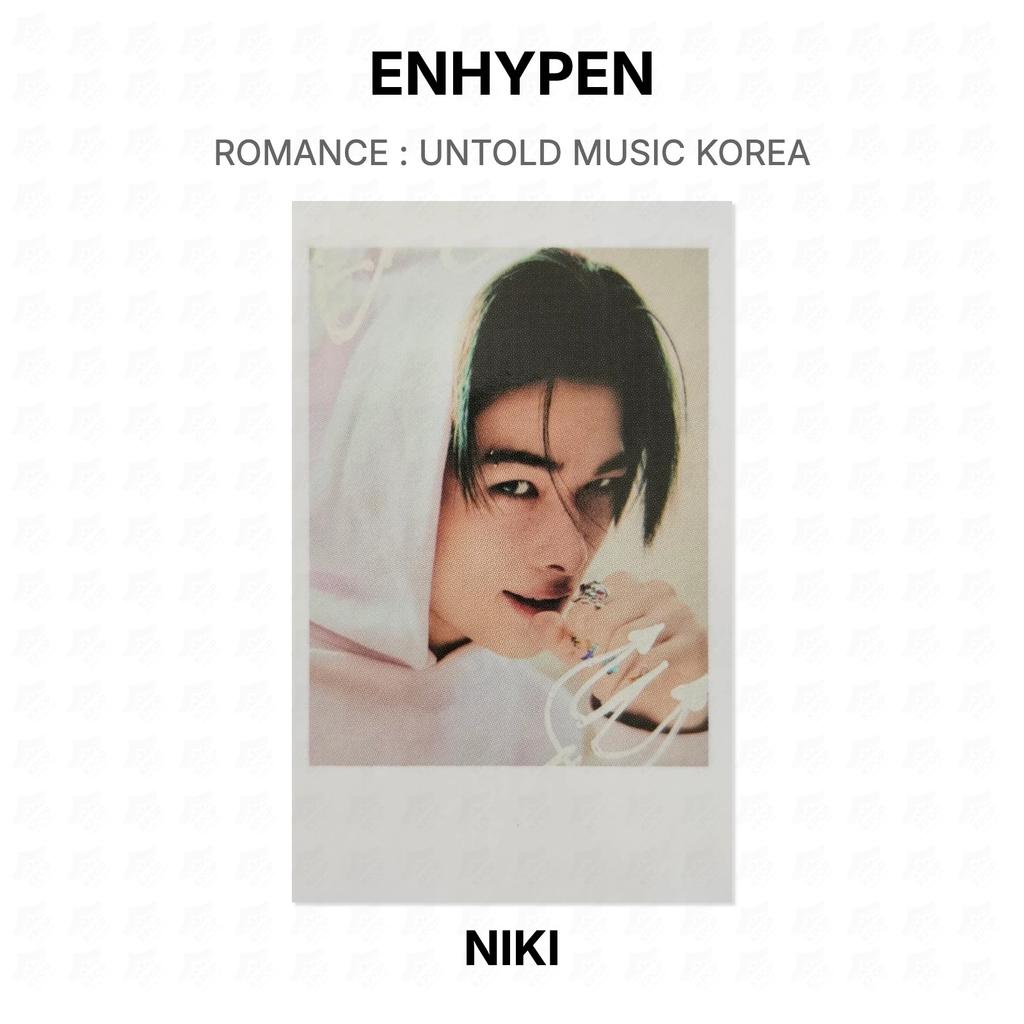 ENHYPEN ROMANCE : UNTOLD MUSIC KOREA Official Photocard