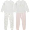 Rabby Kids' 100% Cotton Thermal Underwear Set
