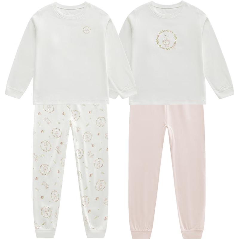 Rabby Kids' 100% Cotton Thermal Underwear Set