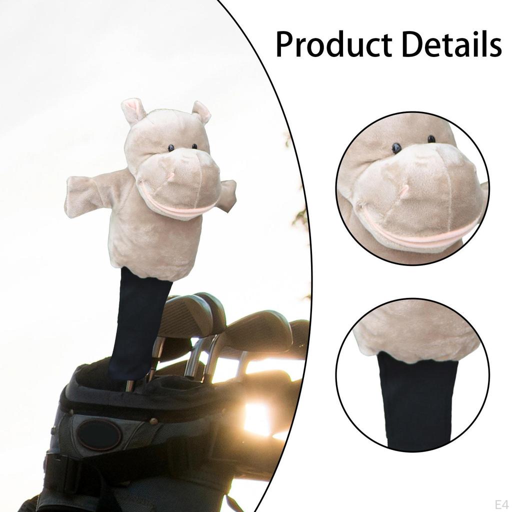 Animal Golf Headcover Accessories Lightweight Cute Club Head Cover Lovely for Women Family