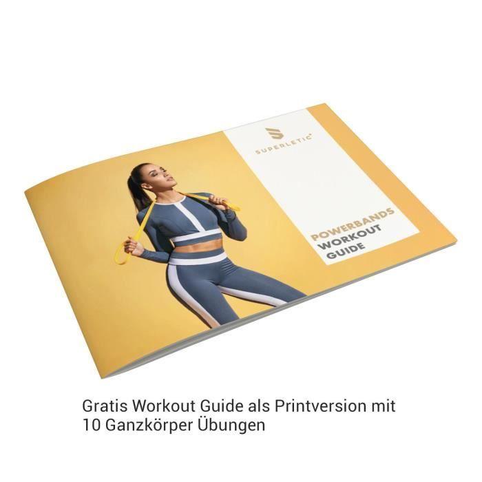 Bande De Fitness - Capital Sports - Powerband Light Uros - Rouge - 100% Latex - Débutant