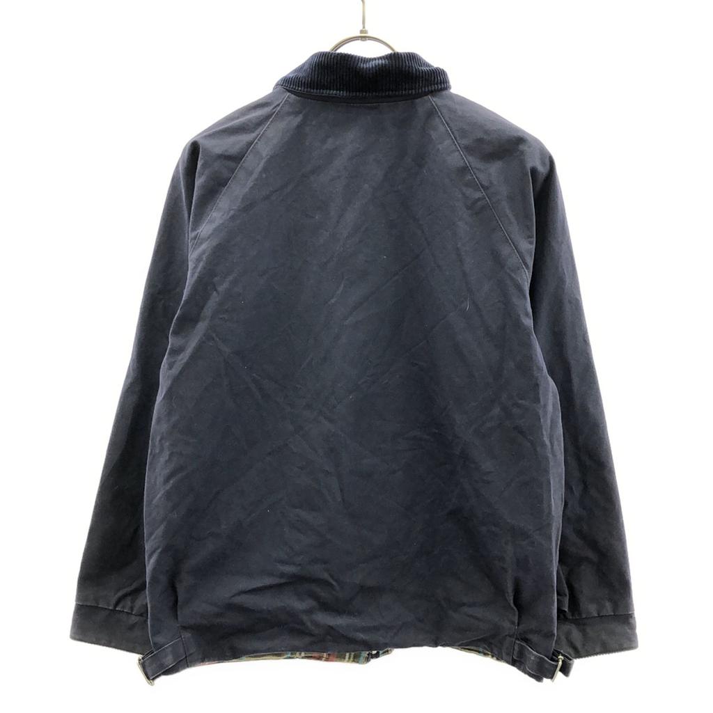 GRENFELL Made In the UK Swing Top 34 Navy Checked Jacket Men's Used