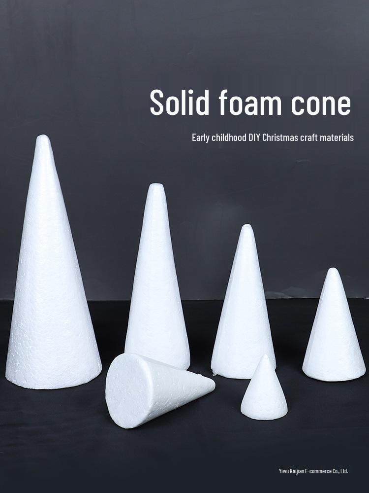Weihnachtsbaumkegel Schaumstoffform: DIY Styropor Kuchen- & Macaron-Turm Modell