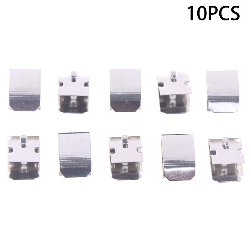 

10/20Pcs Leaf Spring Battery Contact Battery Clip Metal Stamping 18650 A Aa Cr2 9V 10pcs