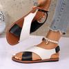 Summer New Shoes Women Sandals Plus Size Walking Shoes Casual Women Shoe Flat Sandals Ladies Party Female Footwear Flat Sandal