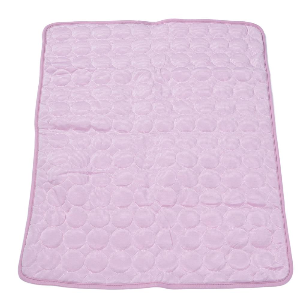 Pet Cooling Mat Breathable Soft Summer Dog Cat Sleeping Pad for Kennel Sofa Bed FloorPink XXL