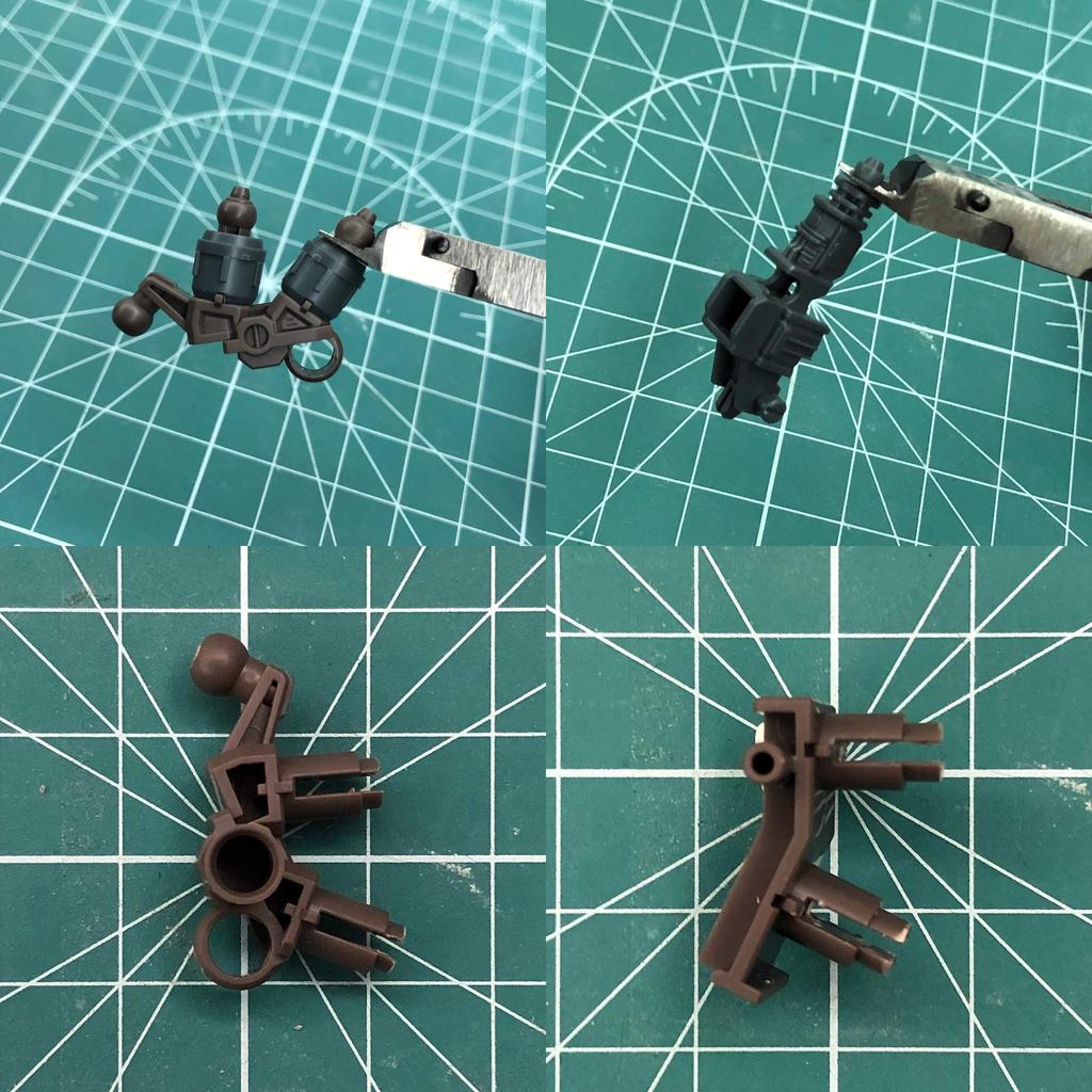 MG Mobile Suit Gundam NT Sinanju Stein Metal Vernier Set 1/100 (Narrative Ver.) (Silver + Blue)