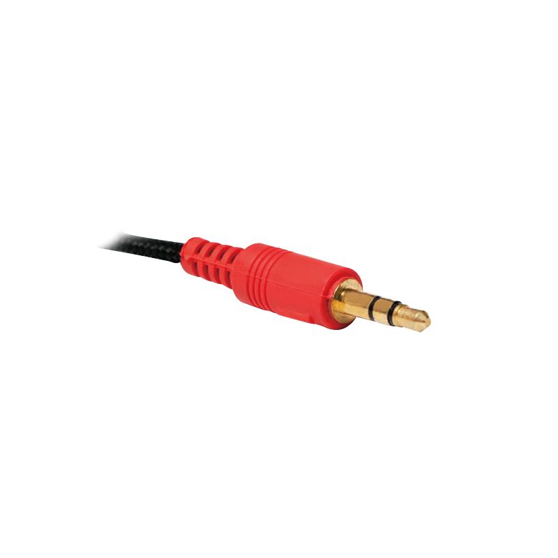LogiLink Desktop Microphone with 3.5mm Jack, Flexible Neck, Stand, Adjustable, Compact Design