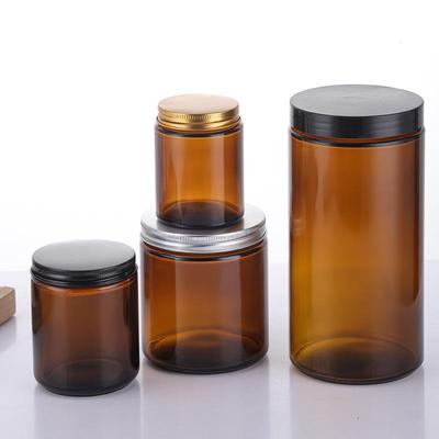 Braune Glasflasche mit weiter Öffnung: Creme, Salbe, Bodenprobenahme, Probe, Reagenzglas mit geradem Hals