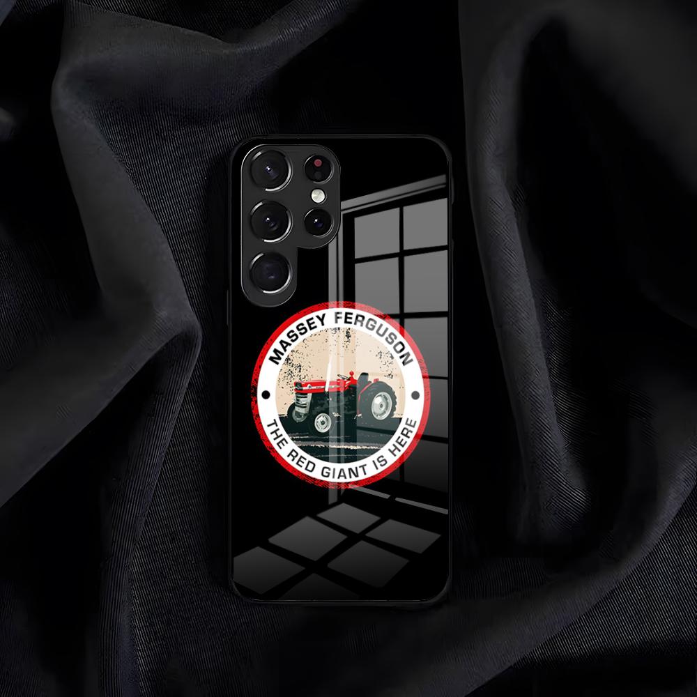 Massey Ferguson Phone Case For Samsung S26 S25 Edge S24 S23 S22 S21 S20 Ultra Plus FE Glass Cover