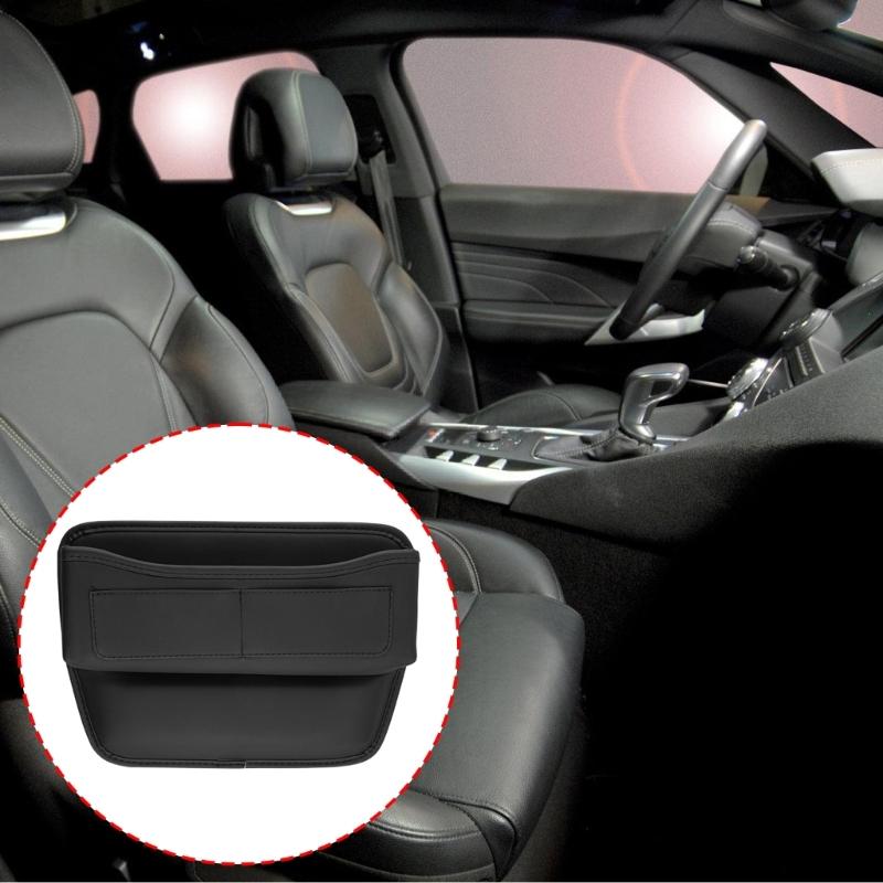 Multifunktionale Auto-Sitzspalten-Aufbewahrungsbox Organizer mit Kartenschlitz für zusätzlichen Platz im Alltag und auf Langstreckenreisen