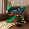 Cartoon Robot G-Goldorak M-Mecha Pillow Case Square Pillow Bedroom Sofa Leisure Comfort Cushion Car Living Room Home Decoration