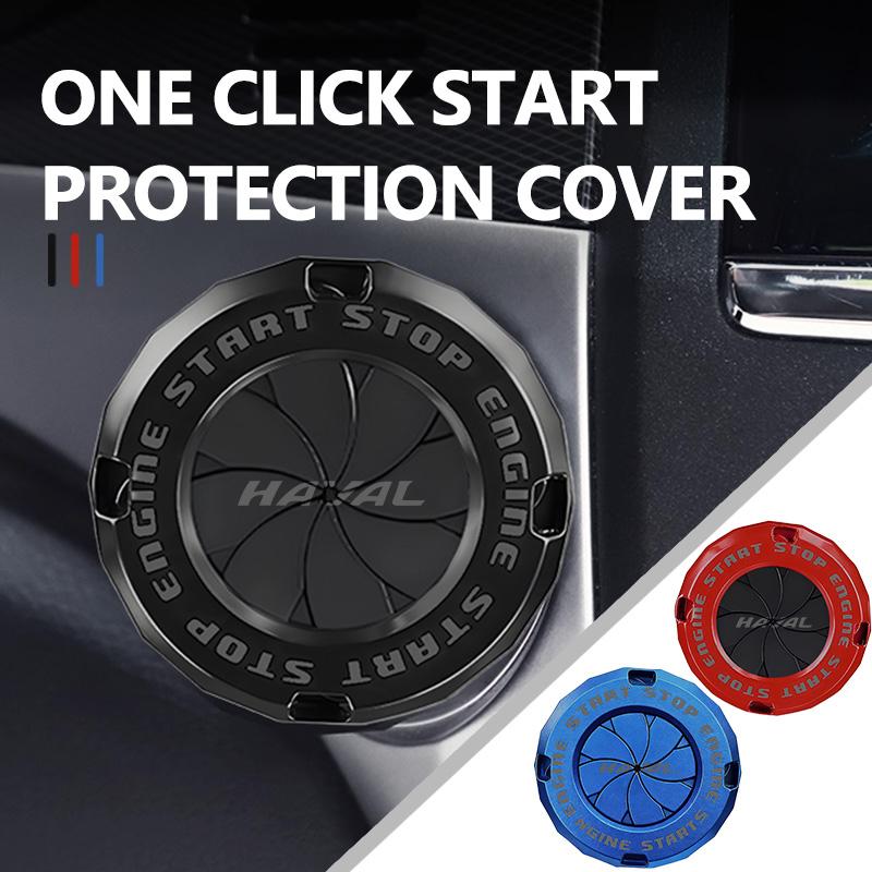 Car Ignition Device One Click Start Button Engine Protective Cover For Haval H5 H7 H8 H9 M4 M6 F5 F9 F7X F7H H2S Jolion Great