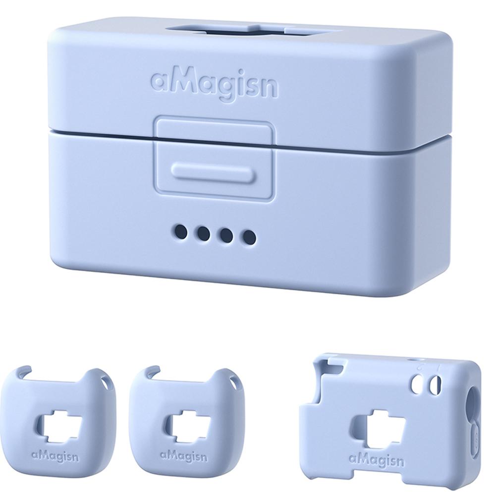 Colorful Silicone Cover For DJI MIC Mini Microphone Charging Case Dustproof Protective Cover Quick Release Skin Shell Accssories