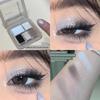 Blue and Black Diamond in the Debris Smoky Makeup! Five Colors Eye Shadow Plate Matte Shimmer Cement Gray Earth Color Makeup 2025 New Arrival