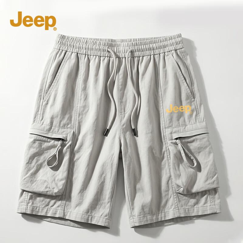 Мужские летние повседневные шорты JEEP с логотипом-буквой M