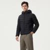 Tanbor Men's Lightweight Hooded Short Down Jacket