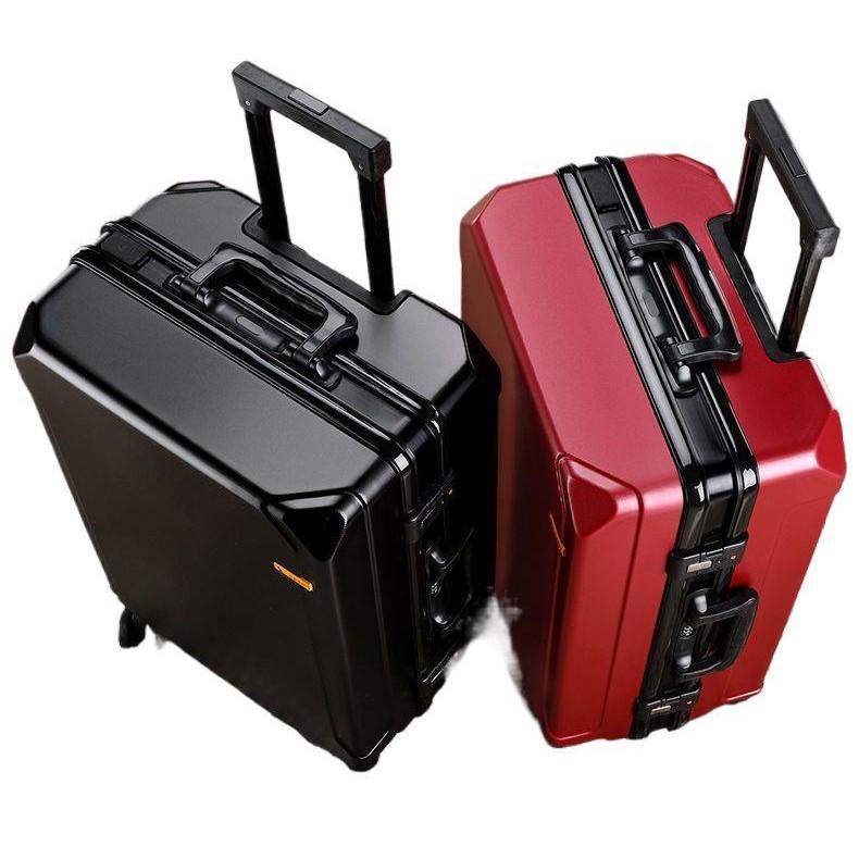 Men's Sturdy Thickened Travel Trolley Suitcase with Silent Wheels (2025 Model)