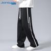 Jeanswest Men's Loose Fit Wide-Leg Casual Sport Pants
