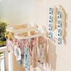 Wall Hanging Clouds Drying Socks Inside Hanger Multi-functional Home with Clip Drying Rack Students Non-slip Non-trace Sock Clip