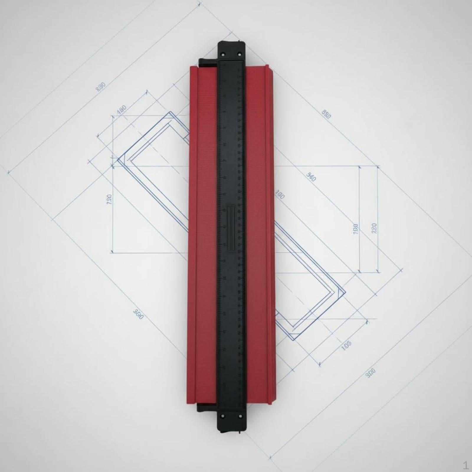 Resin Auto Body Measuring Ruler High