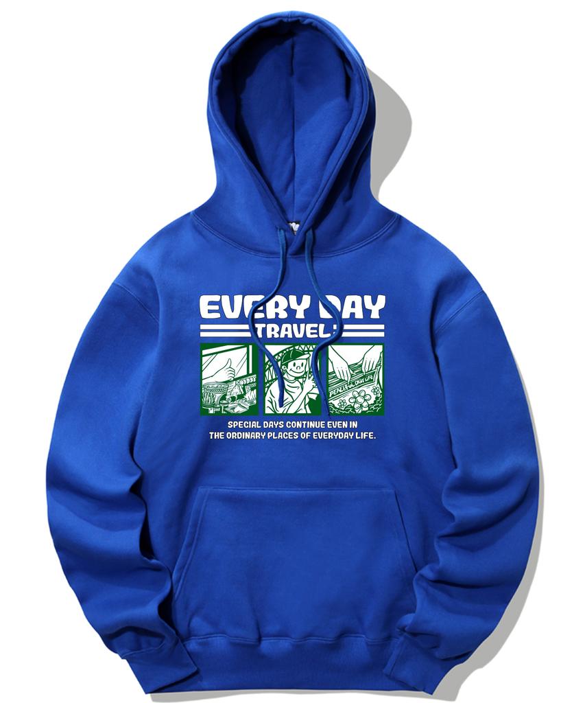 Everday Cartoon Graphic Hoodie - 9 Colors (Type B)