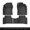 FOR Toyota Prius 4th 50Series 2017-2022 Hybrid RHD Car Floor Mats TPE Foot Mats Anti Slip Wear-resistant Interior Accessories
