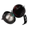 1Pcs Bicycle Headlight Brim Retro Beach Long Range Metal Black Headlight