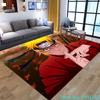 Bathroom Carpet Anime Uzumaki Naruto Cartoon Plush Rug Living Room Floor Mat Kitchen Bedroom Washable Non-slip Door Mats