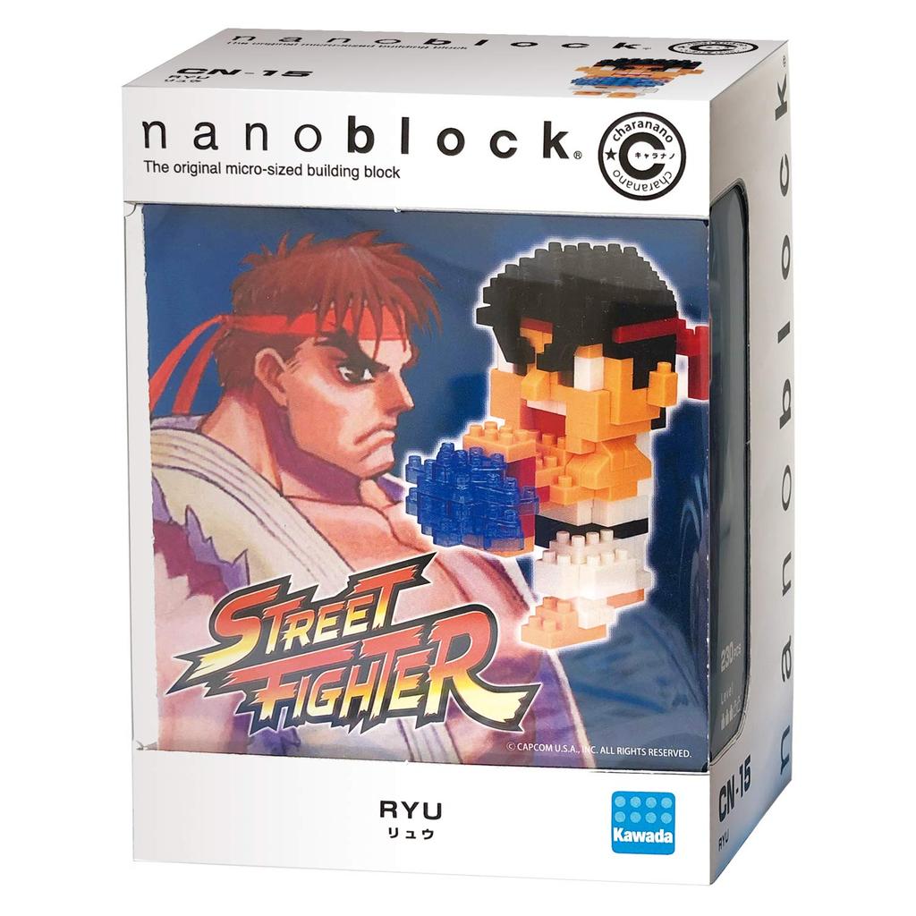 Kawada Nanoblock Charanano Sokak Dövüşçüsü Ryu CN-15