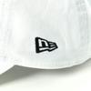 New Era Cap 11434003 Free Men's (JP, Alphabet, Size, White/Black)