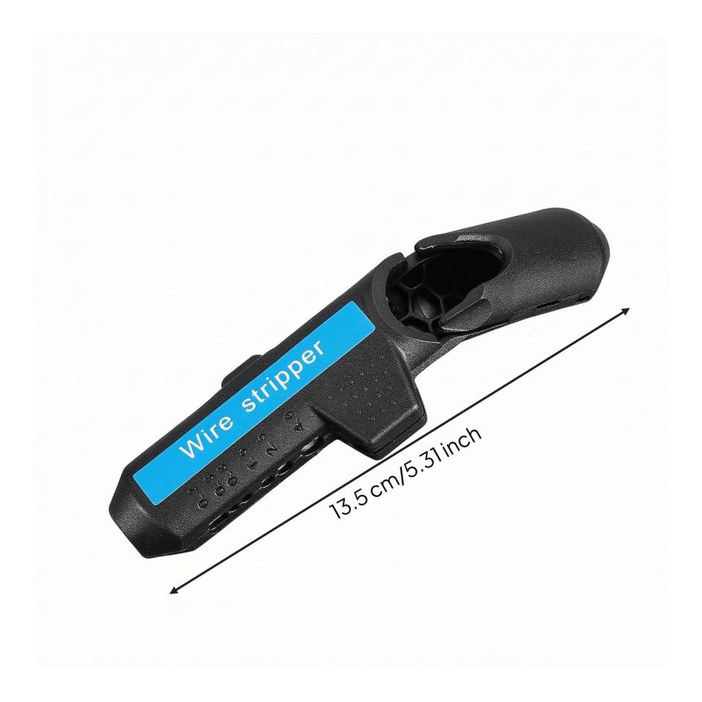 Wire Hand Tool Calibrated Jacket Removal Locking Device for Home Wiring