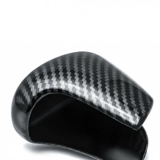 Carbon Fiber Style Inner Gear Shift Knob Cap Cover Trim Fits Honda Accord 18-20