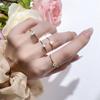 Vinregem 925 Sterling Silver 3EX VVS1 D Color Emerald Cut 4*6 MM 0.8CT Real Moissanite Diamonds Women Ring Wedding Party Fine Jewelry Gifts