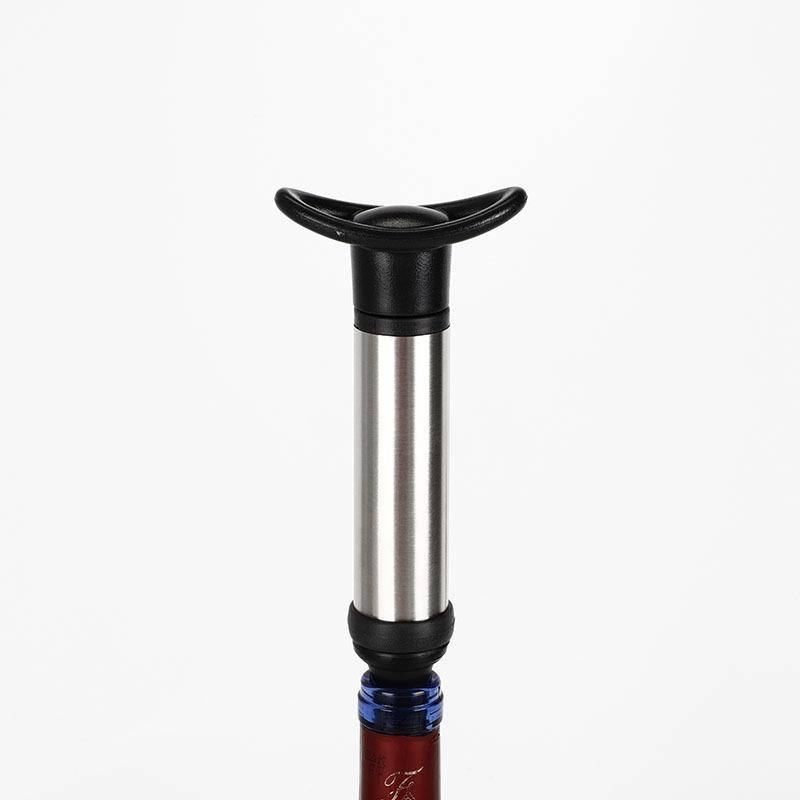 Stainless steel vacuum wine stopper for red wine airtight sealing air extraction and compression type preservation wine stopper
