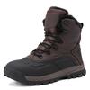 Thermo-Fleece-Stiefel Schneestiefel Herren rutschfest Winter verdickt Fleece Wüsten-Kampfstiefel wasserdicht Outdoor-Wanderstiefel