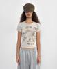 Saendeulig Floral Tee_Beige