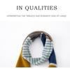 Women's Korean Style Cashmere Scarf - Contrasting Colors, Pure, Warm, and Versatile for Autumn/Winter